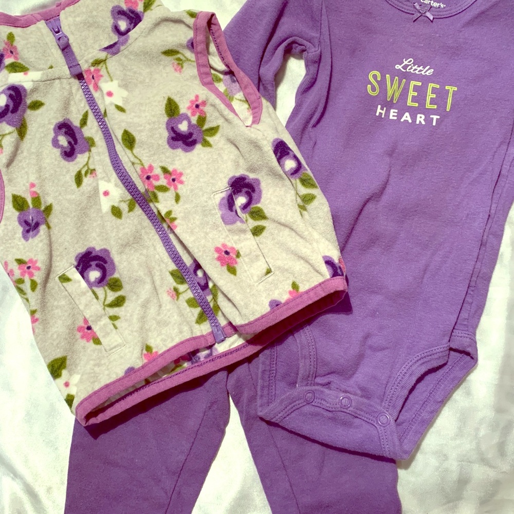 Carter’s Matching Set Size 6 Months